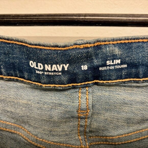 NWT SET OF THREE Old Navy stretch jeans for boys size 18/XXL - Picture 5 of 6